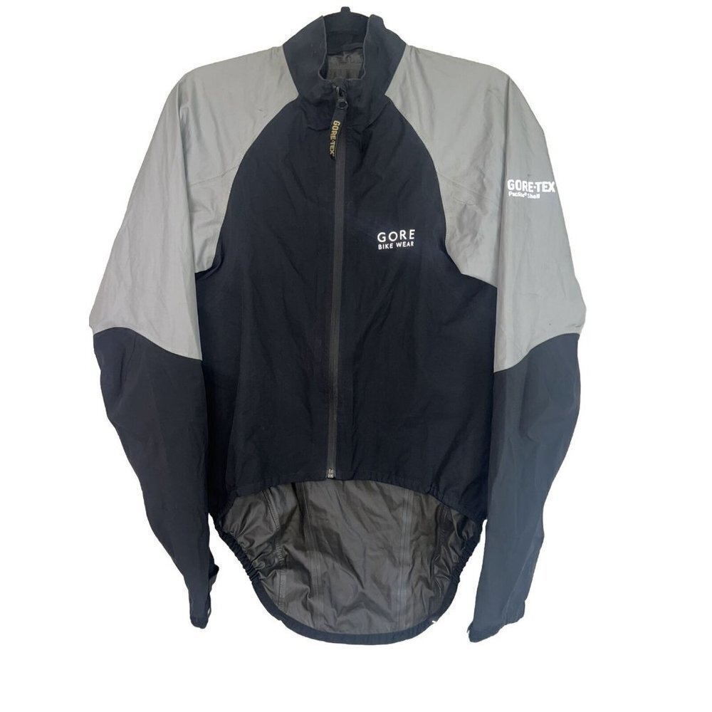 GORE Bike Wear Xenon wind stopper jacket Black Gray Cycling Women's Medium O